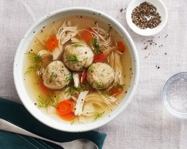 Matzah Ball Soup Recipe: A Classic Comfort from Jewish Cuisine - Travel ...