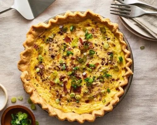 Classic Quiche Lorraine Recipe - Travel & Food InfoBlog